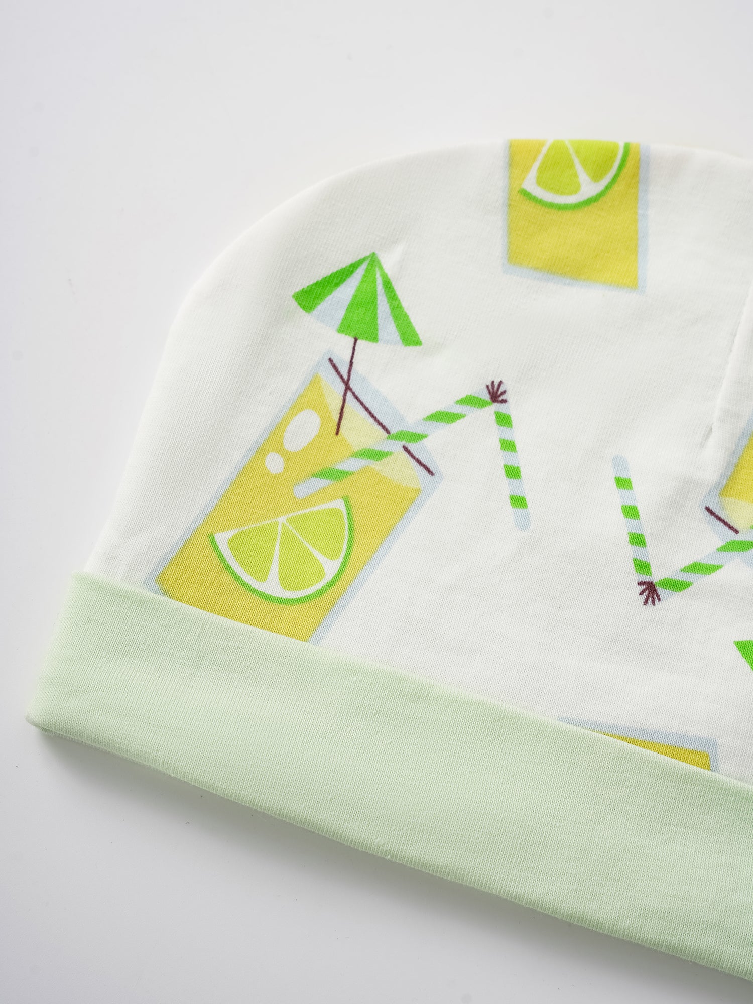 Baby All-Over Lemon Tea Print Hat