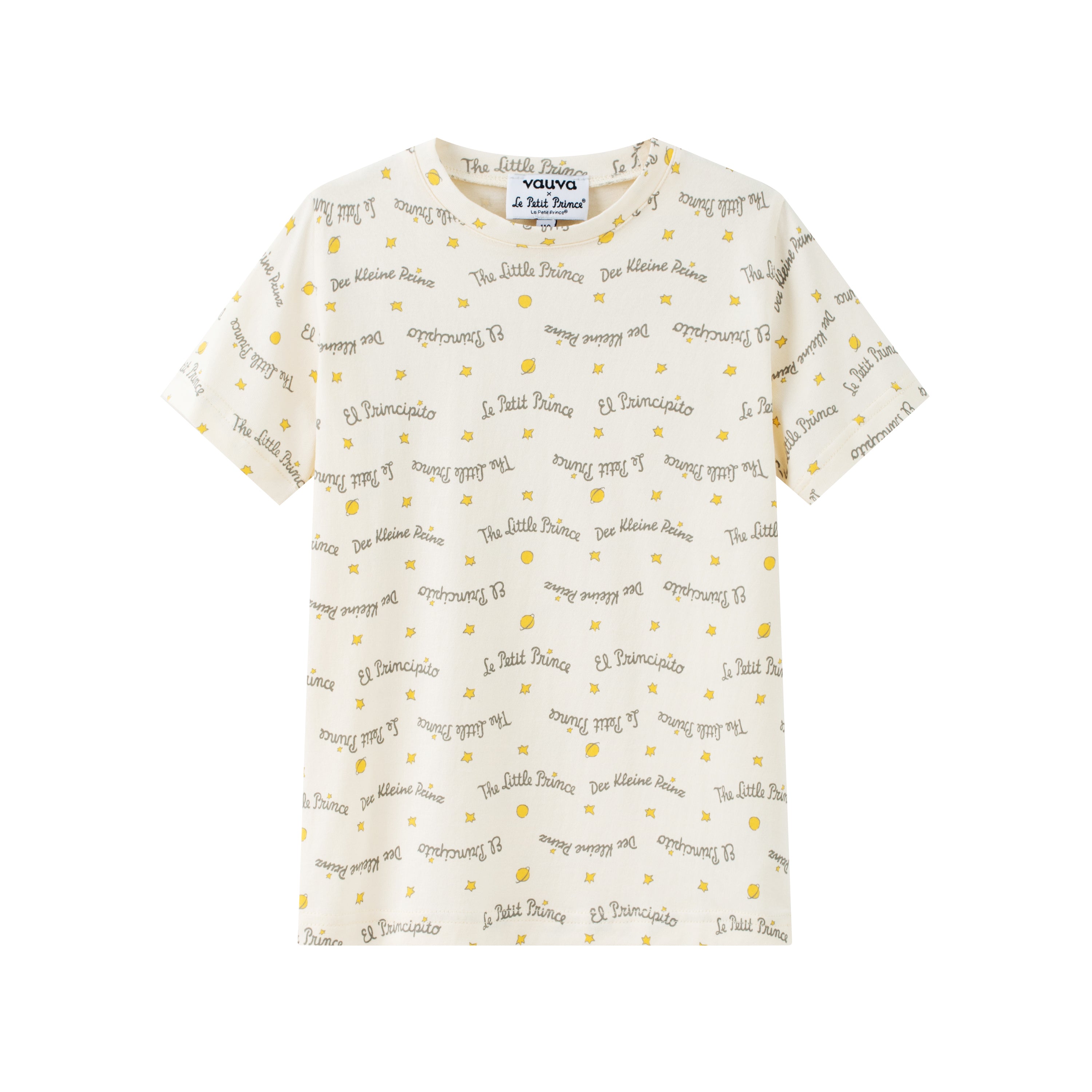Vauva x Le Petit Prince Vauva x Le Petit Prince - kids Sweater & T-shirt (2 piece Set/Yellow) T-shirt