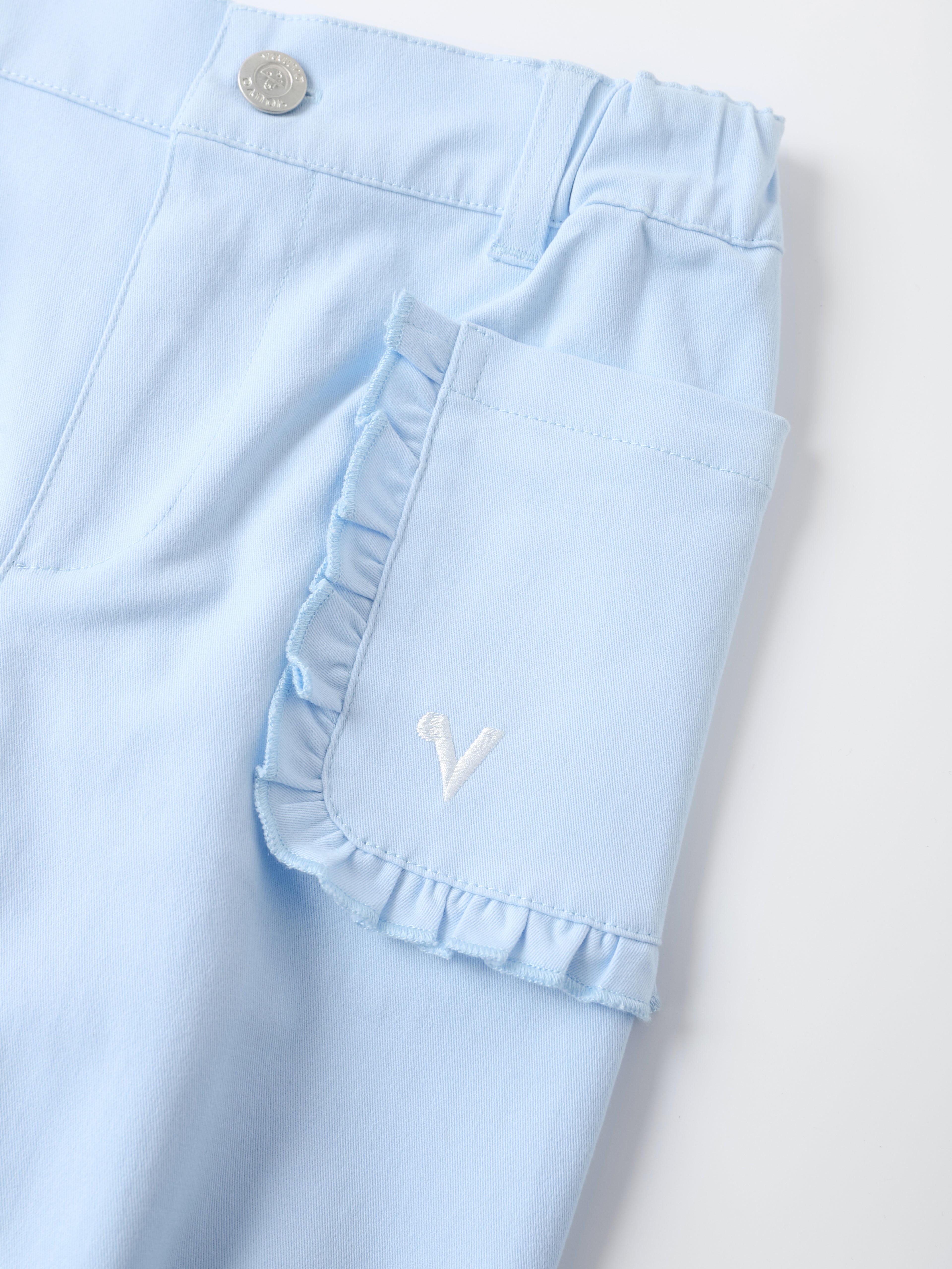 Kid Frills Straight Leg Pants