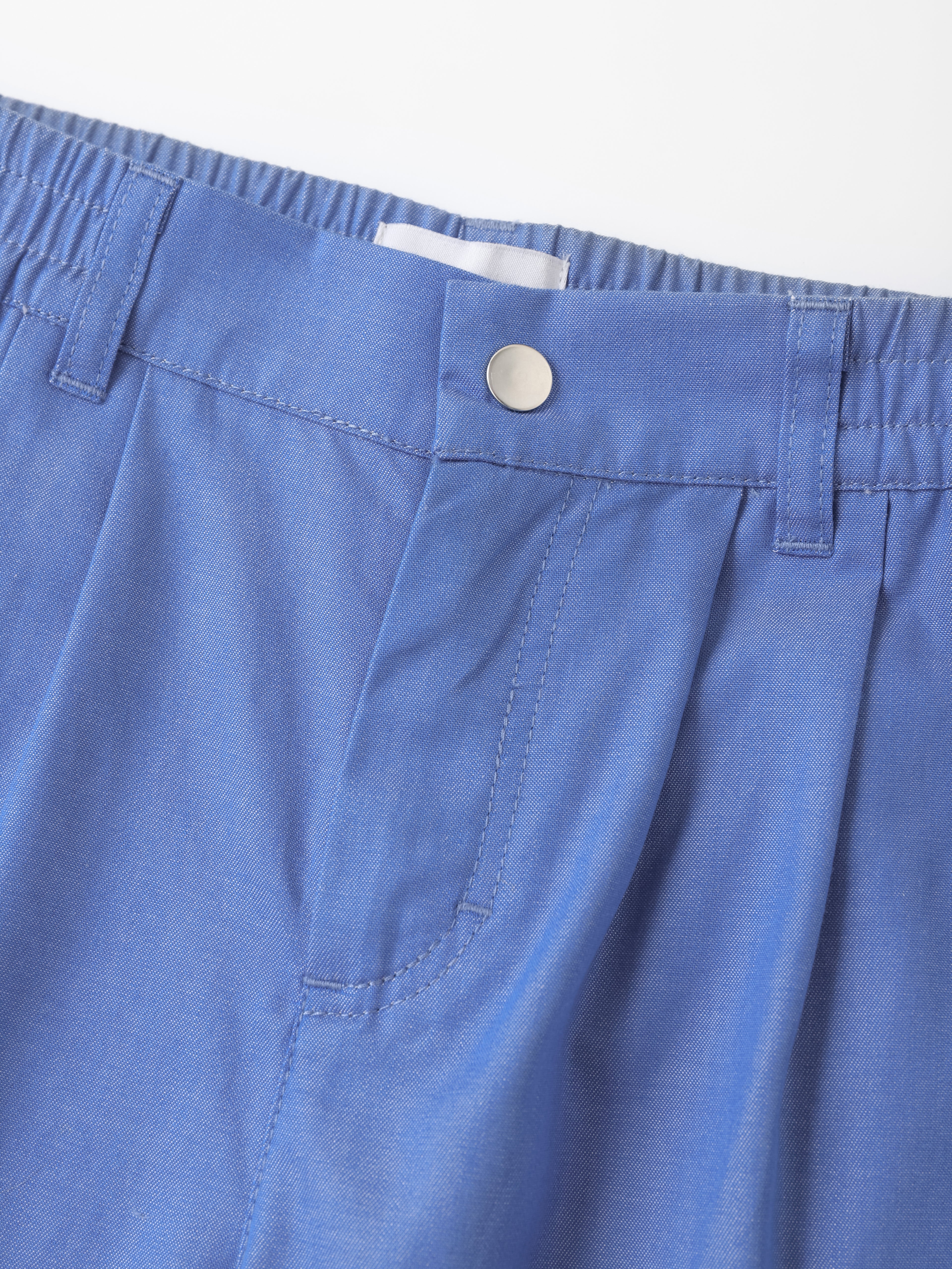 Kid Lemon Tea Print Barrel Pants