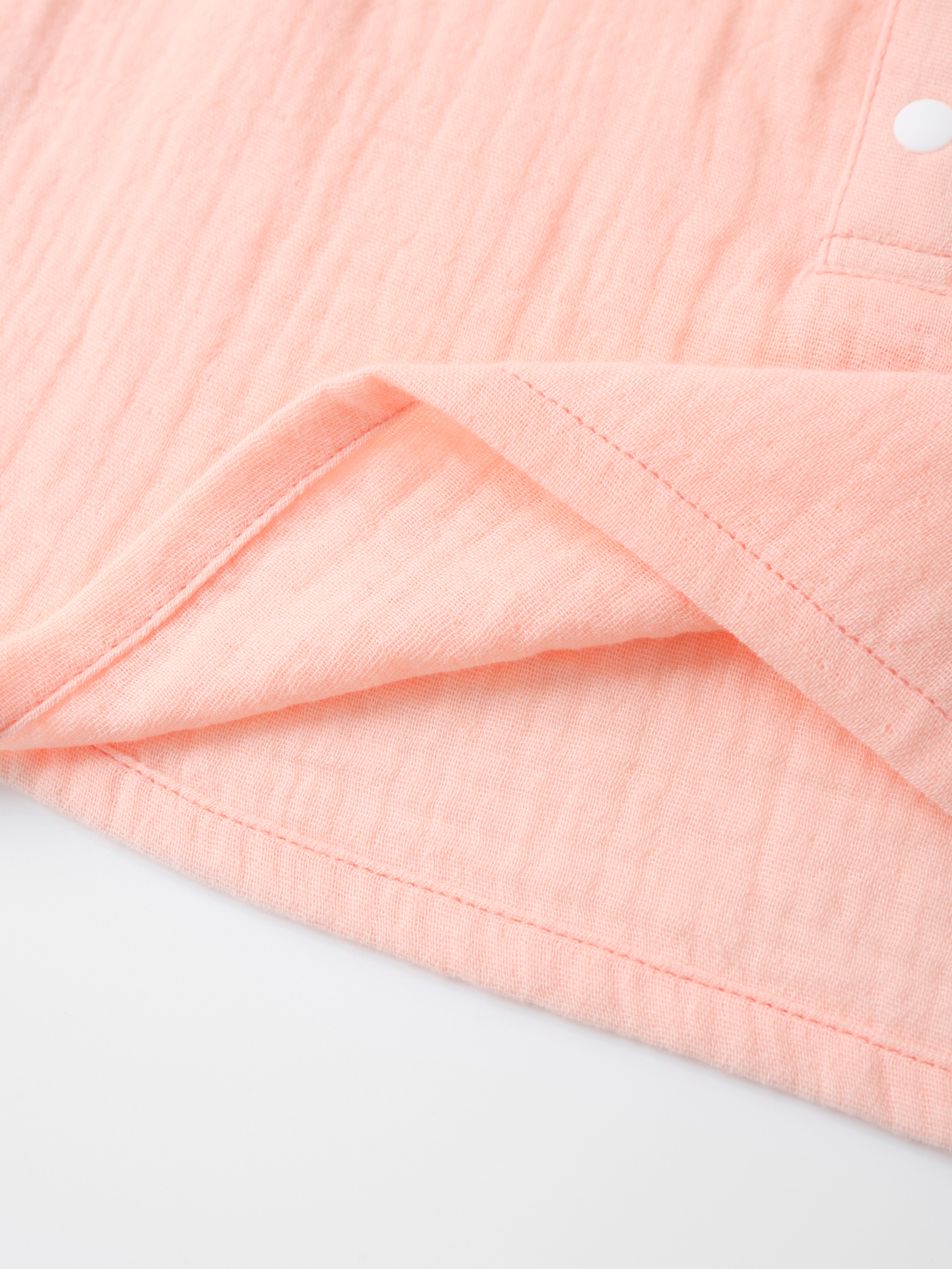 Baby Sleeveless All-Over Bunny Print Ruffle Two-Tone Top