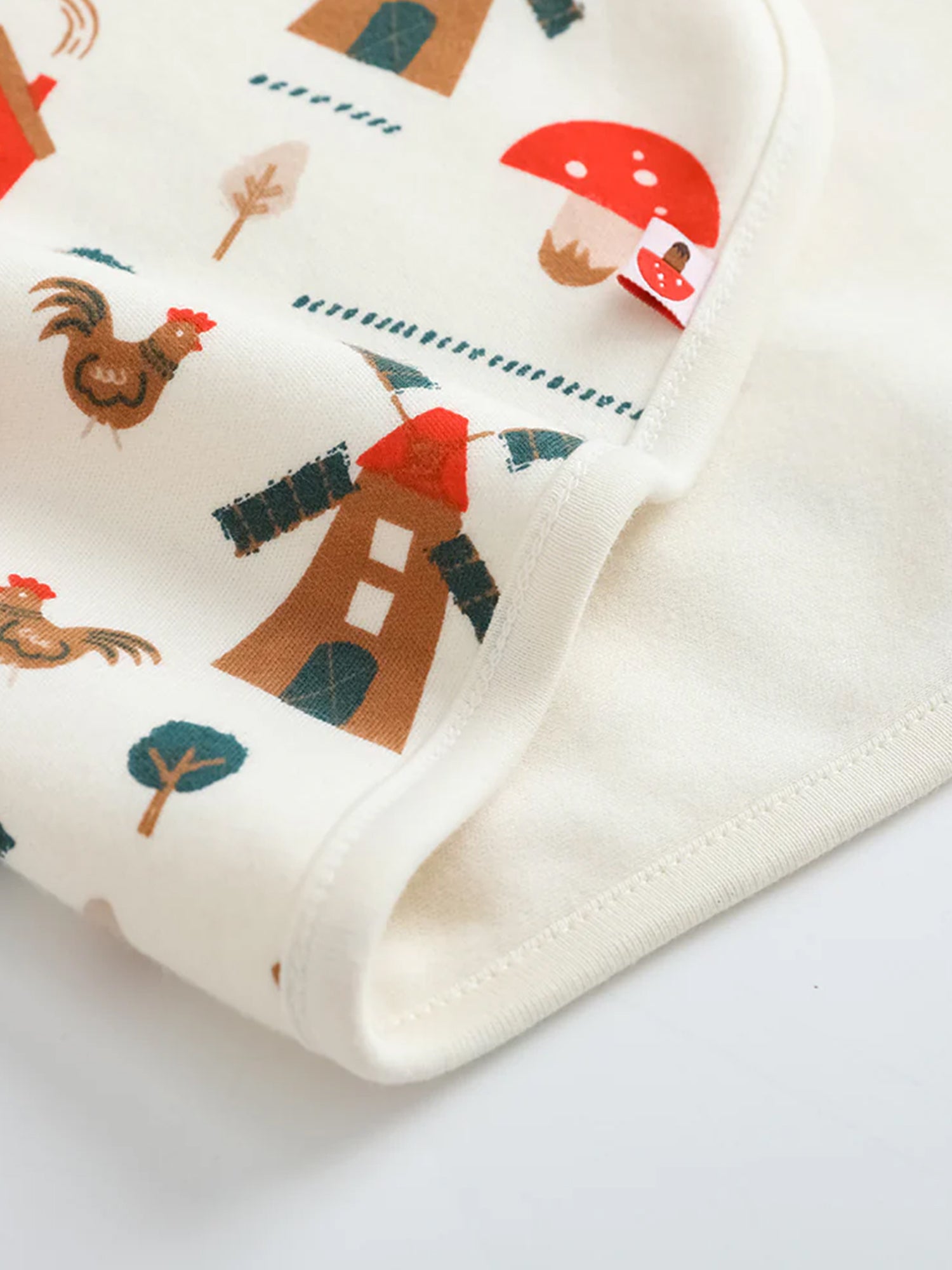 Baby Girl Pinwheel All Over Print Cotton Blanket