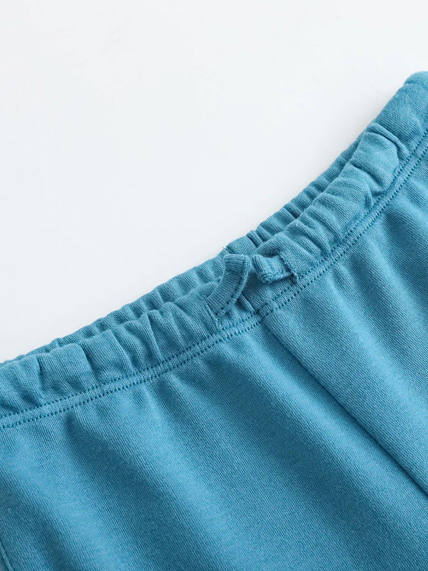 VAUVA Vauva FW23 - Baby Boys Solid Cotton Trousers (Blue) Pants