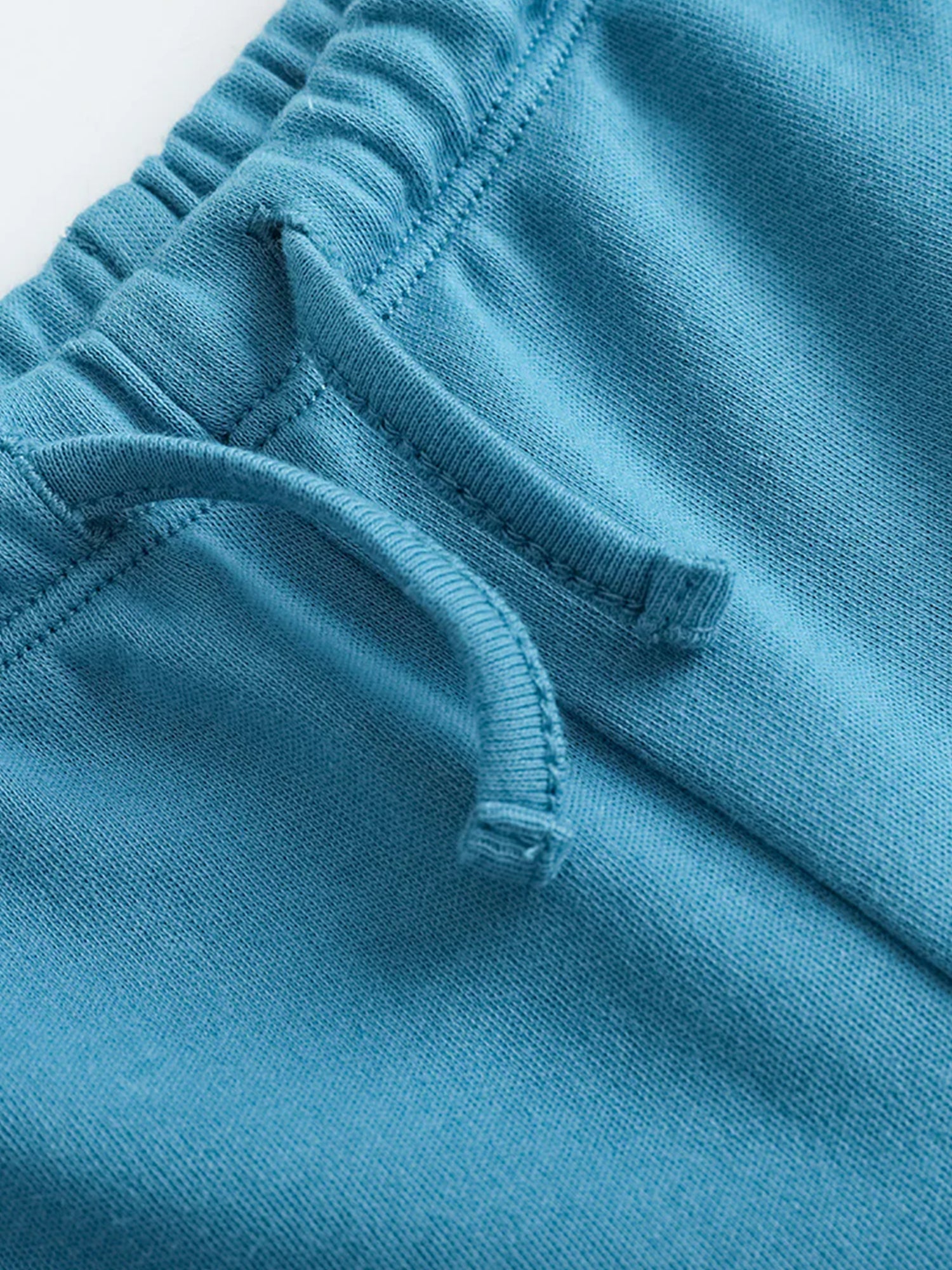 VAUVA Vauva FW23 - Baby Boys Solid Cotton Trousers (Blue) Pants