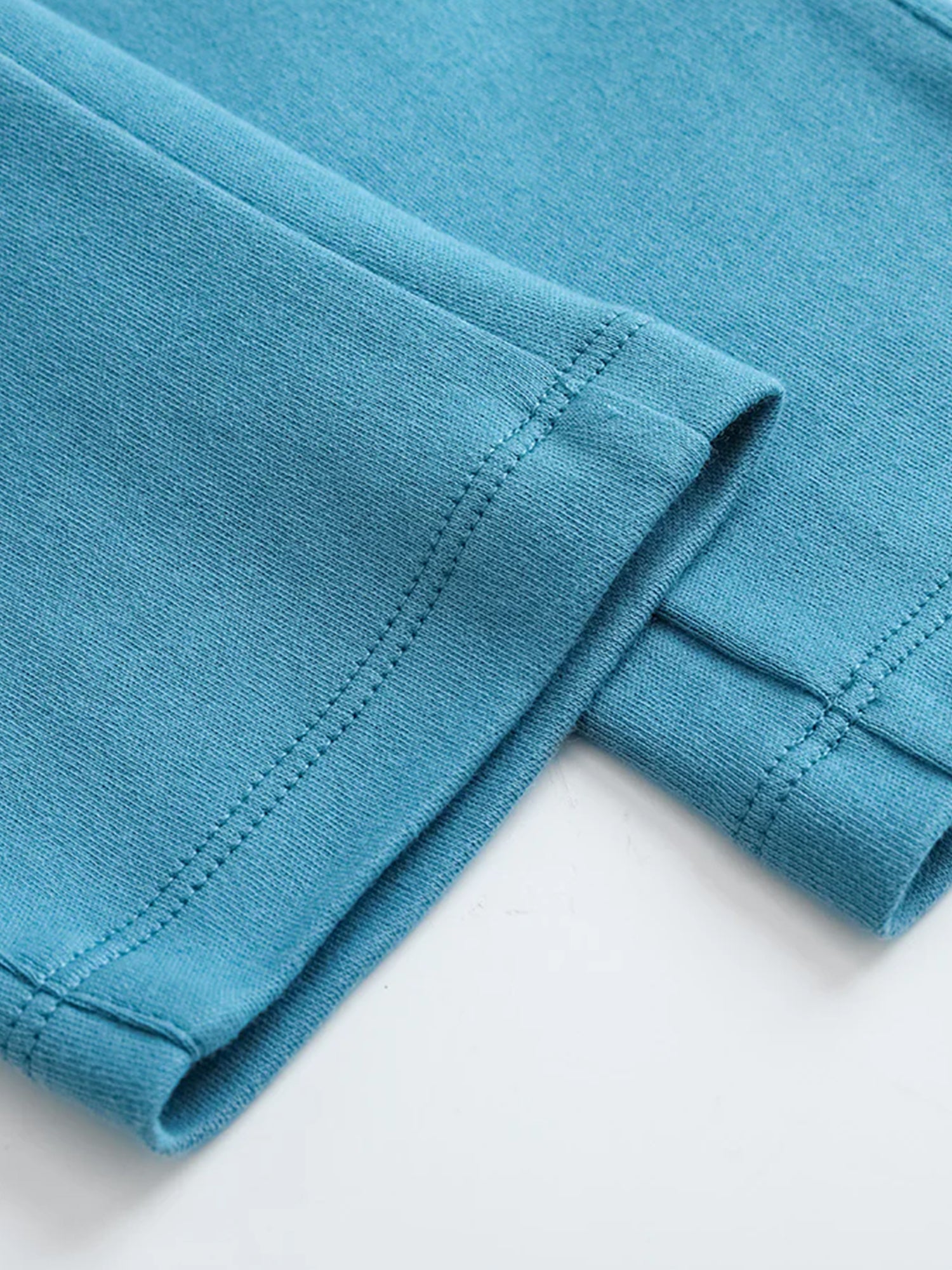 VAUVA Vauva FW23 - Baby Boys Solid Cotton Trousers (Blue) Pants