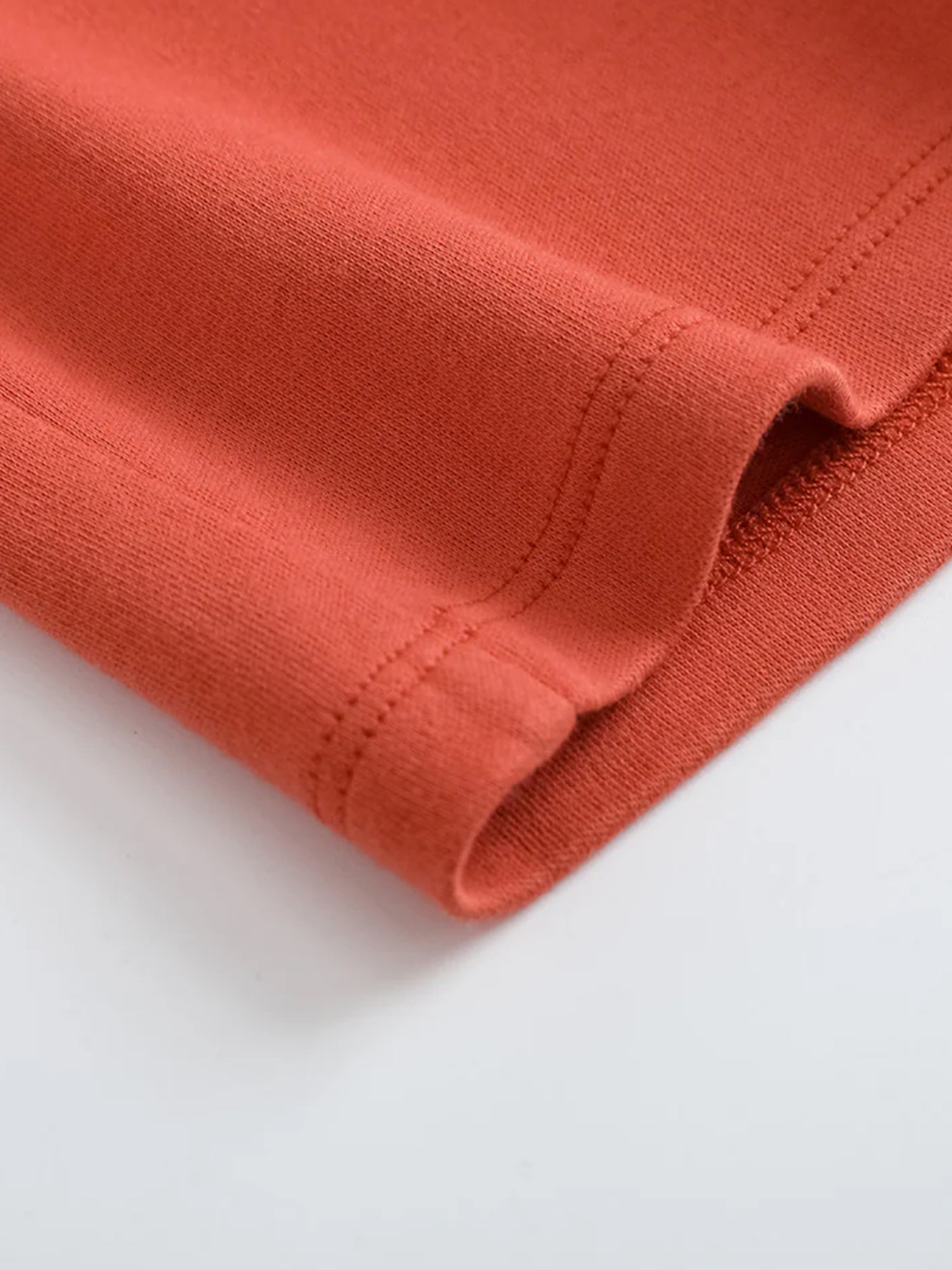 VAUVA Vauva FW23 - Girls Cotton Long Sleeve Crewneck T-Shirt (Red)