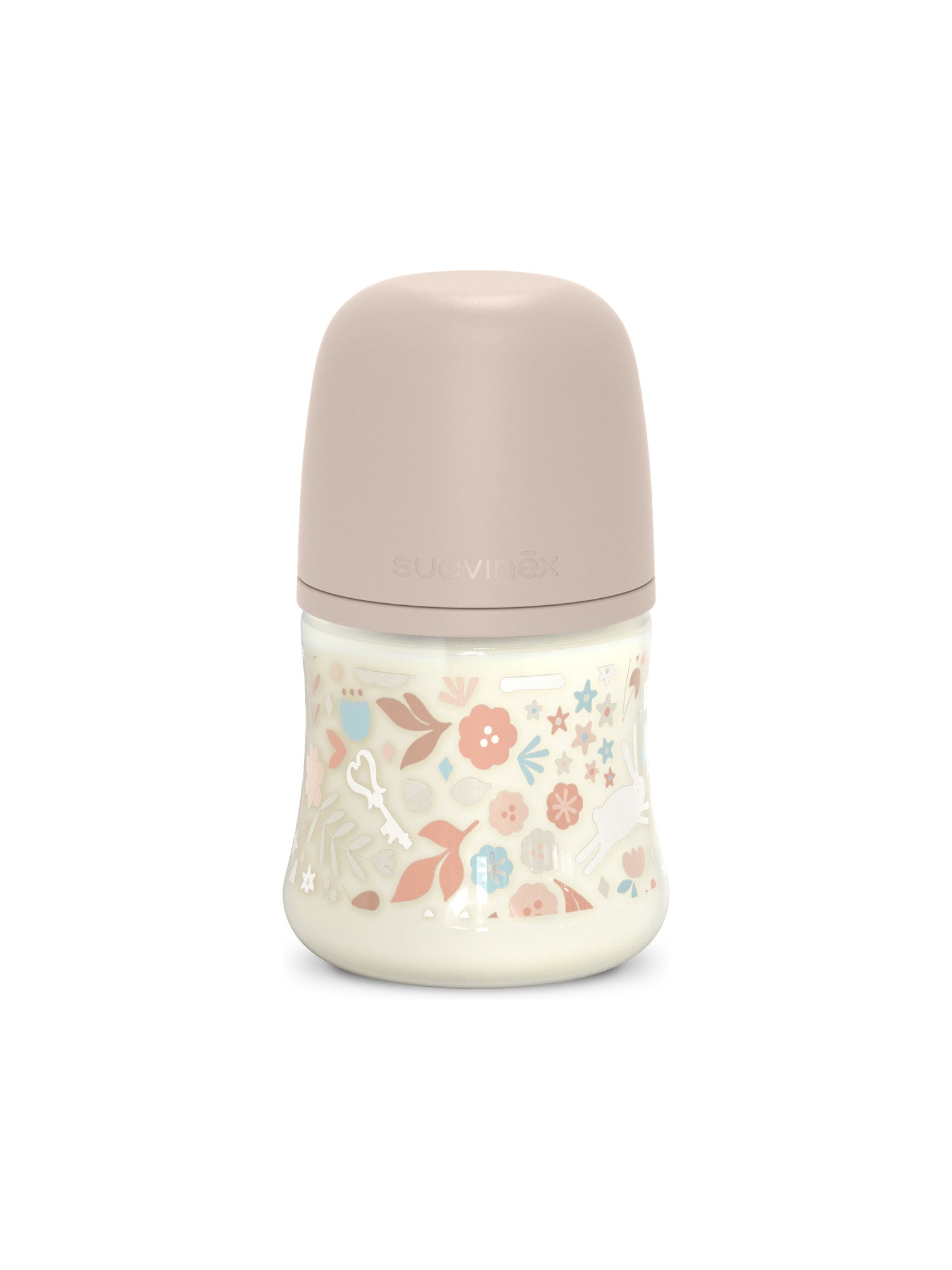 Feeding Bottle (PA) 150ml Slow Flow +0M SX Pro anti-colic Teat - Wonderland Stripes Pink
