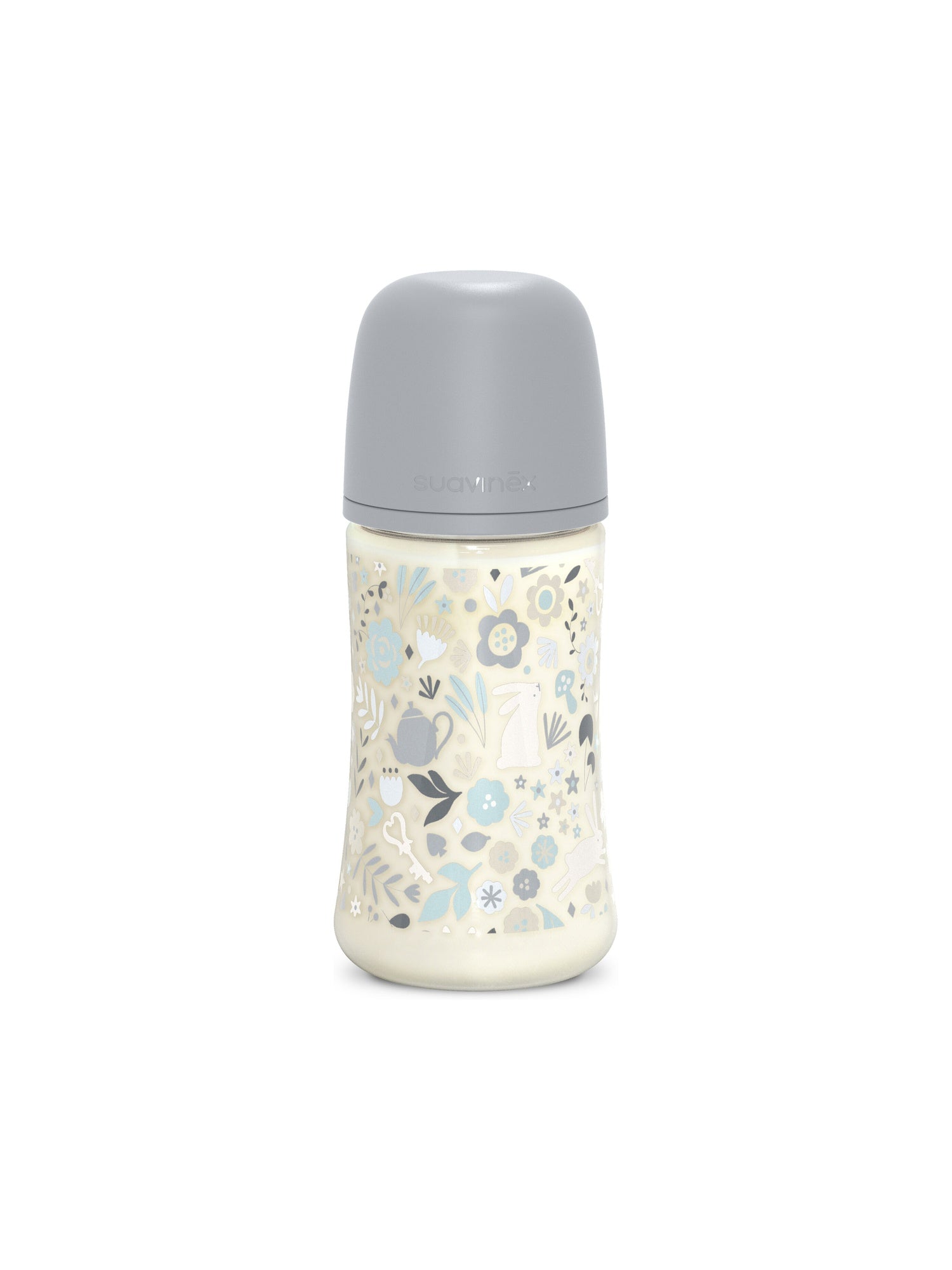 Feeding Bottle (PA) 270ml Medium Flow +3M SX Pro anti-colic Teat - Wonderland Liberty Blue