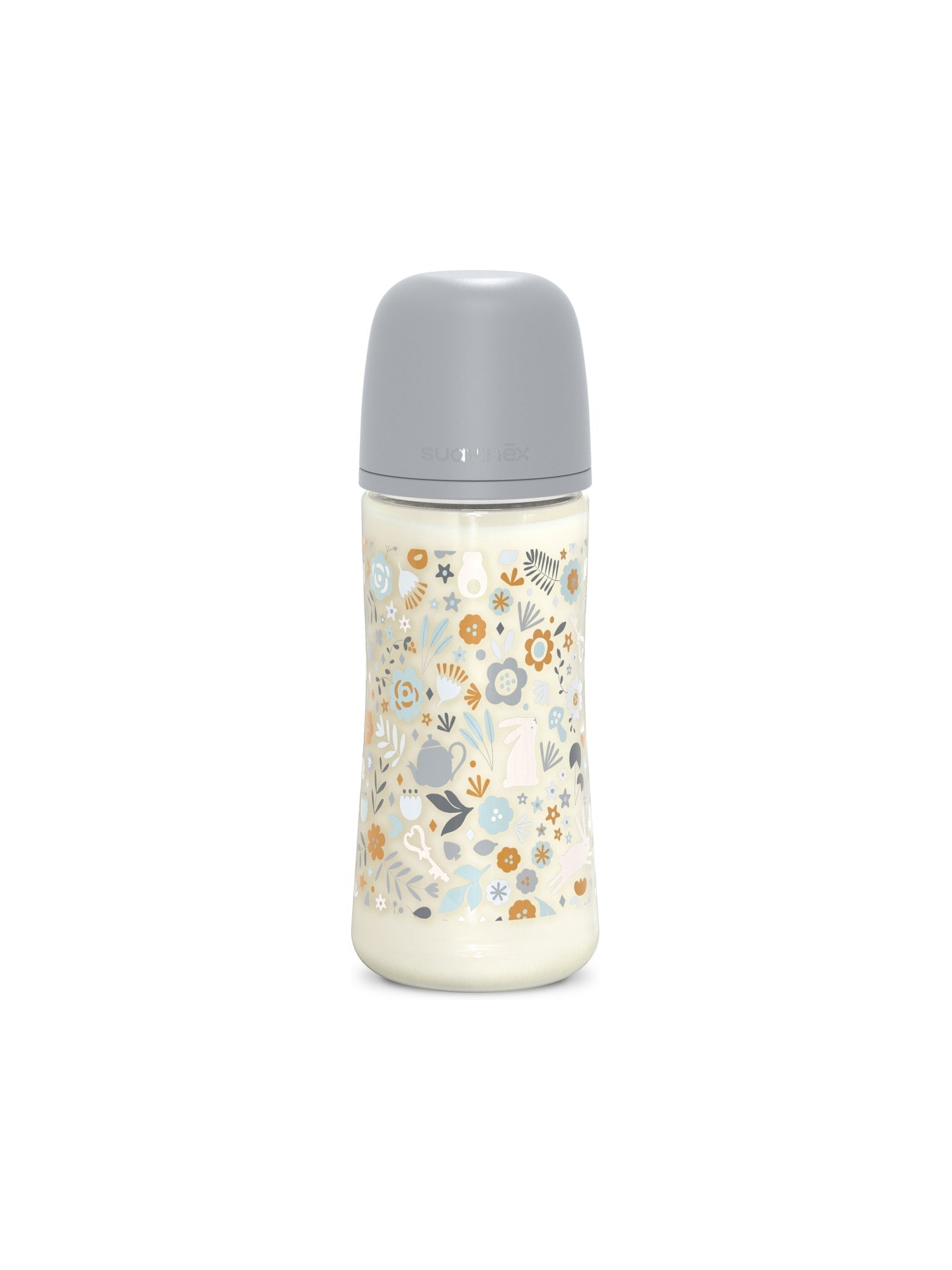 Feeding Bottle (PA) 360ml Dense Flow +6M SX Pro anti-colic Teat - Wonderland Liberty Blue