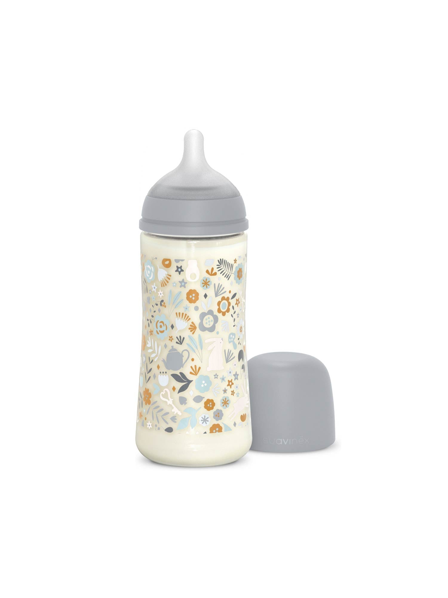 Feeding Bottle (PA) 360ml Dense Flow +6M SX Pro anti-colic Teat - Wonderland Liberty Blue