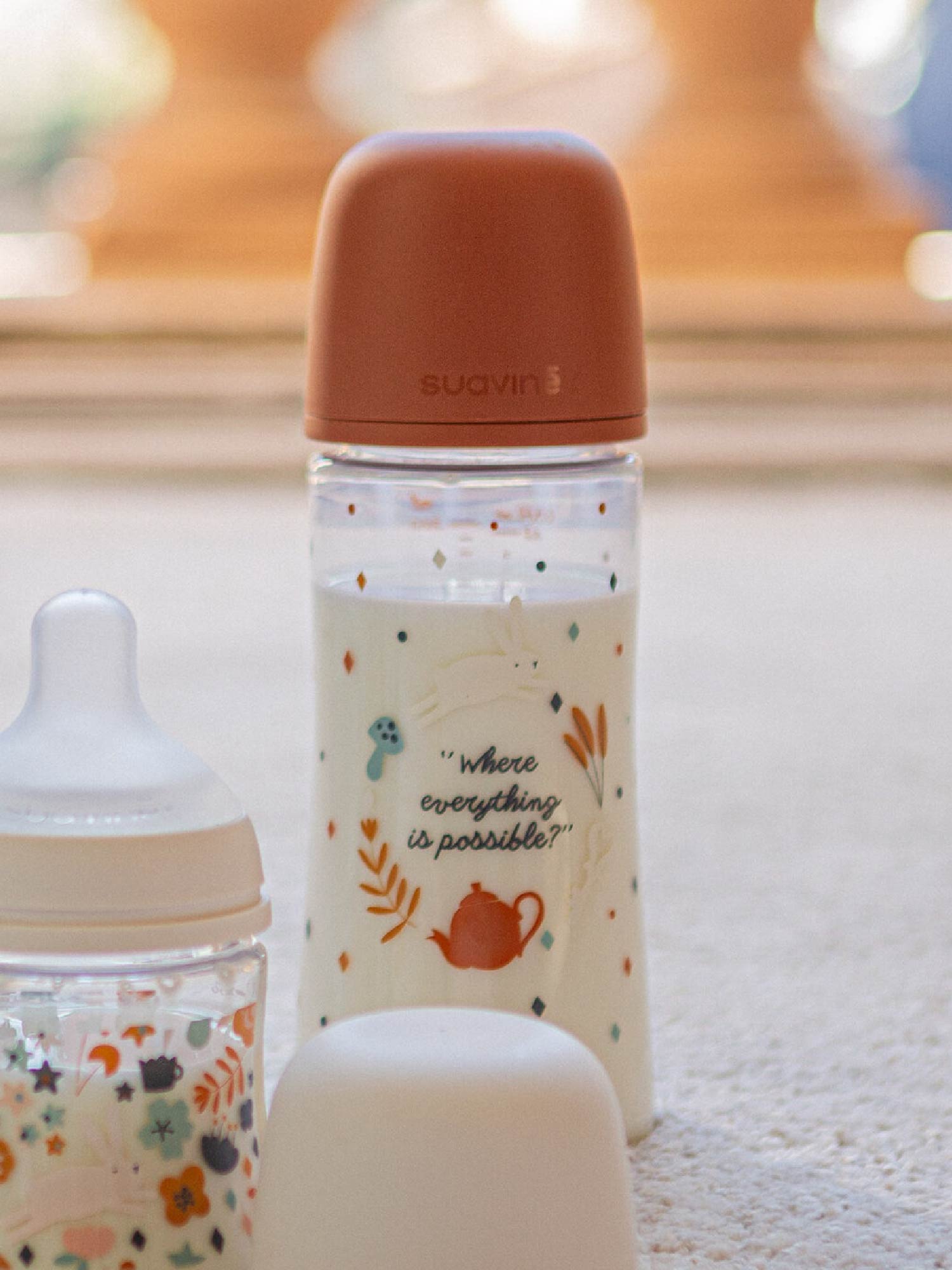 Feeding Bottle (PA) 360ml Dense Flow +6M SX Pro anti-colic Teat - Wonderland Circle Neutral