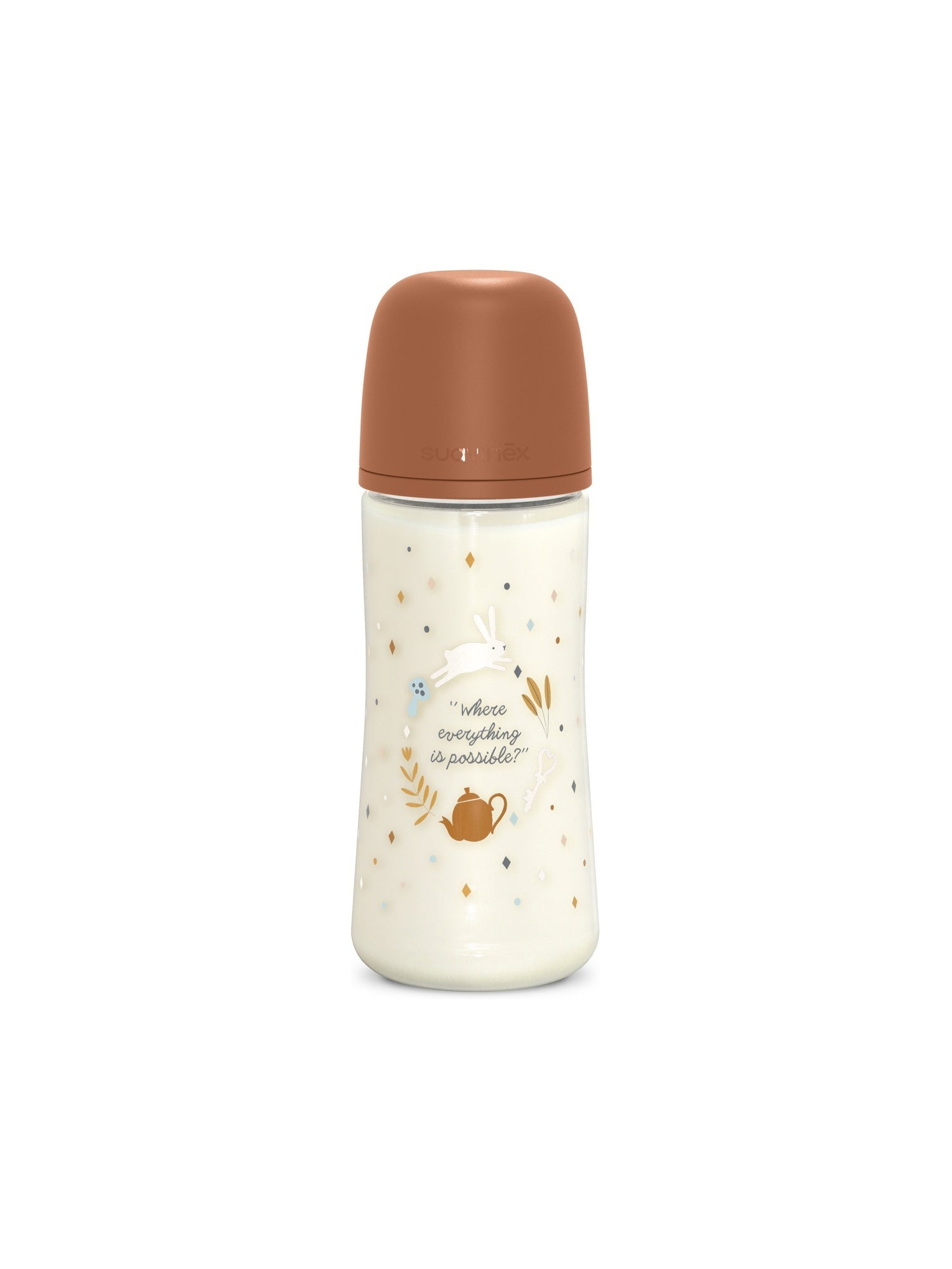 Feeding Bottle (PA) 360ml Dense Flow +6M SX Pro anti-colic Teat - Wonderland Circle Neutral