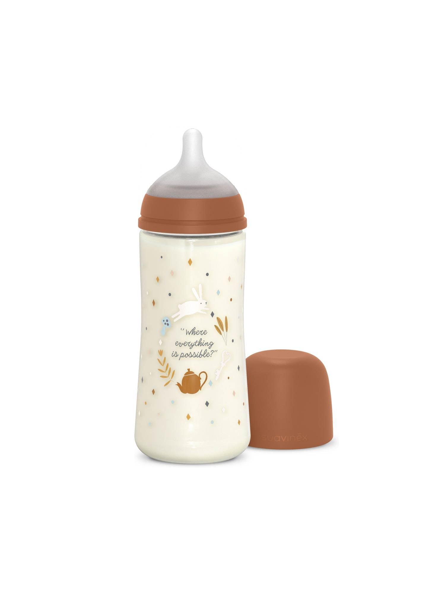 Feeding Bottle (PA) 360ml Dense Flow +6M SX Pro anti-colic Teat - Wonderland Circle Neutral