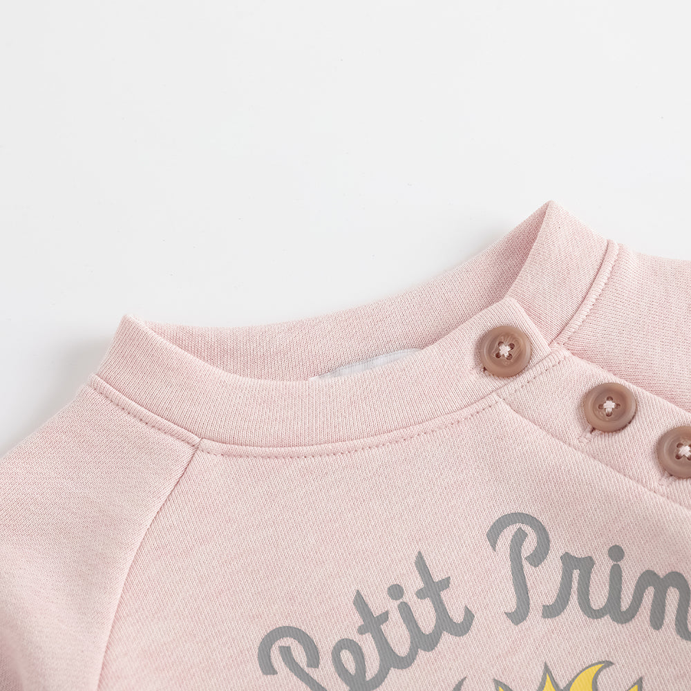 Character-Print Flare Hem Top