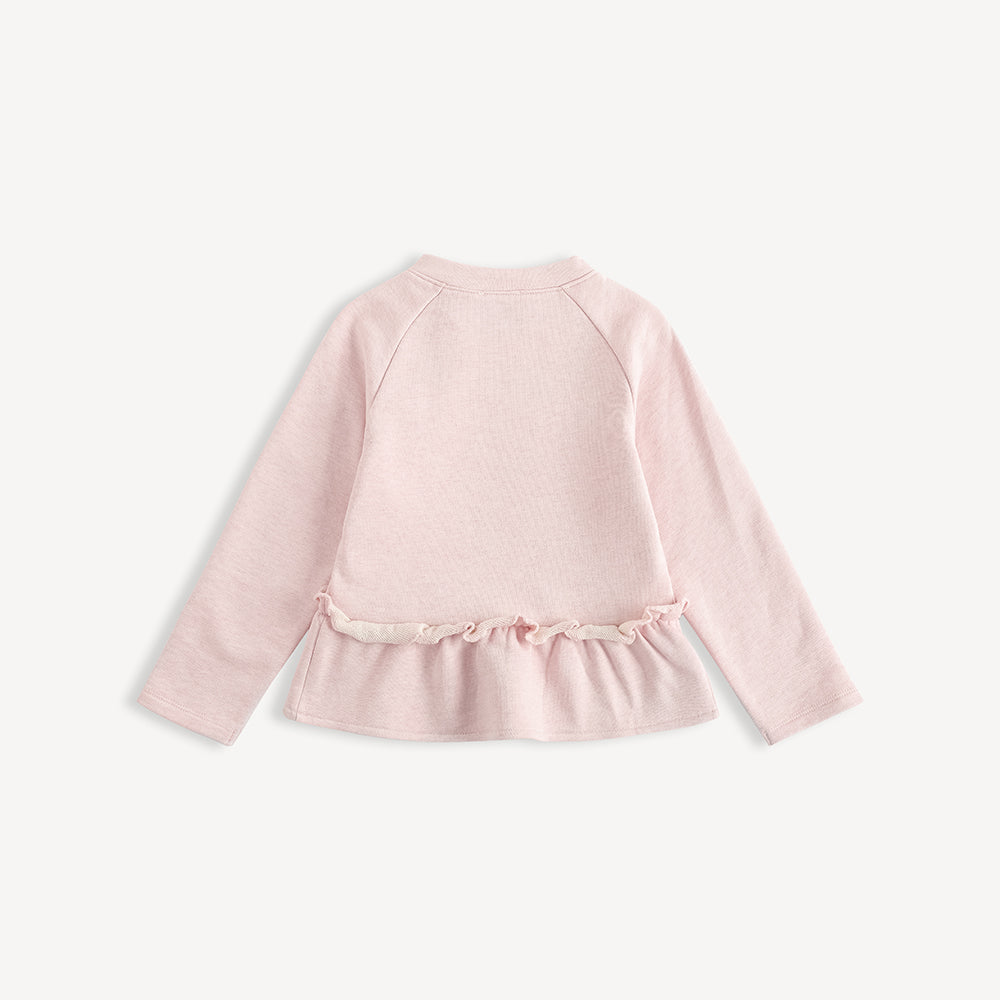 Character-Print Flare Hem Top