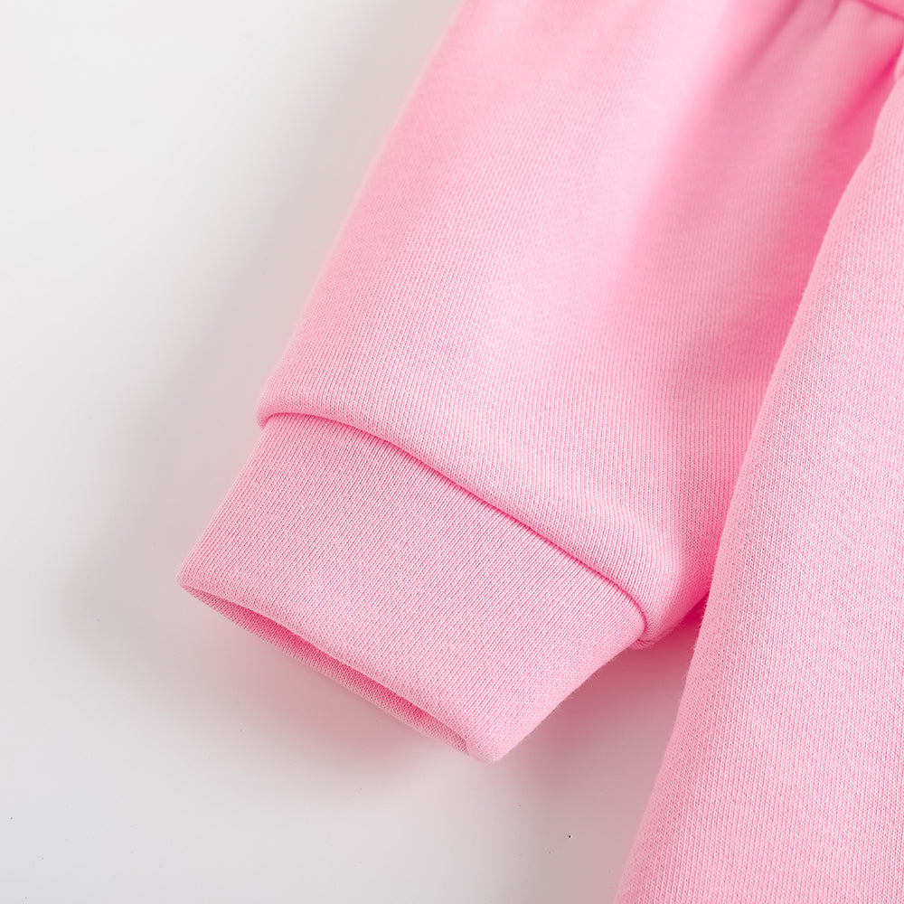 Character-Print Puritan Collar Sweatdress