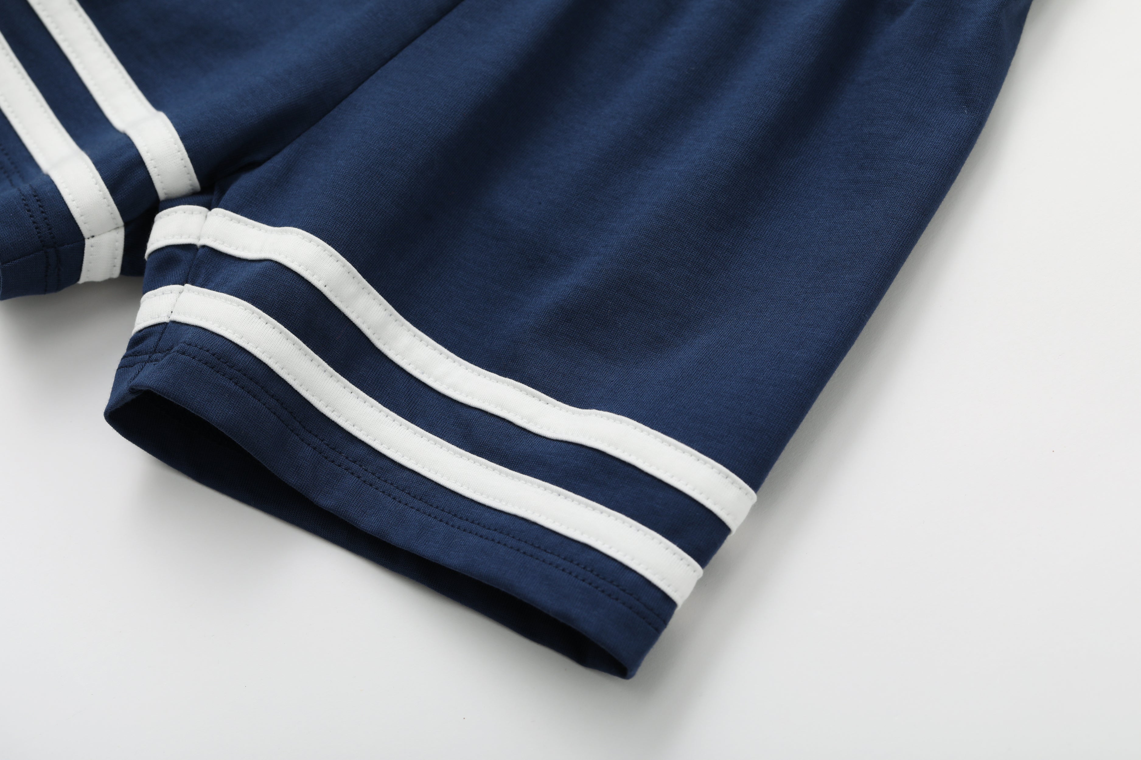 VAUVA Vauva SS24 - Baby Sailor Style T-Shirt & Shorts Set Combination Clothes Set