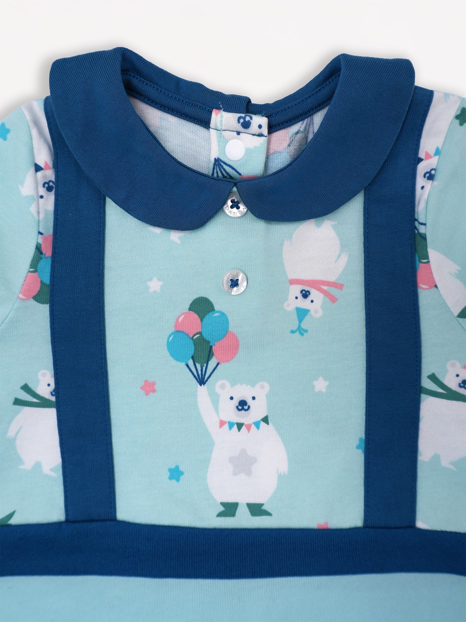 Bear Two-Tone Romper