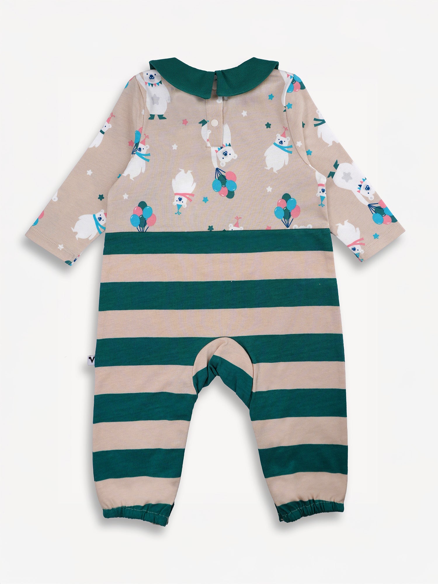 Bear Two-Tone Romper