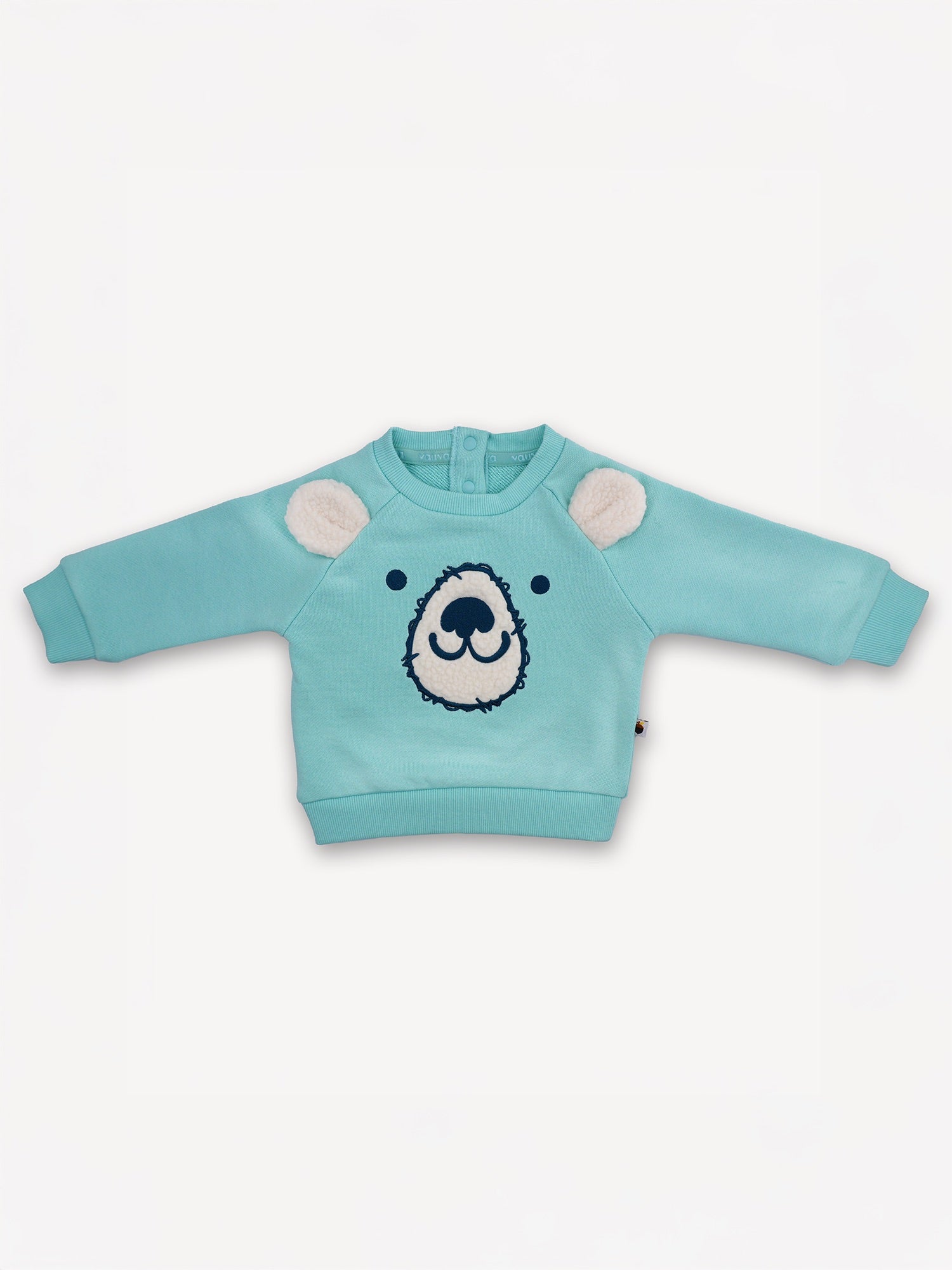 Bear-Print Romper