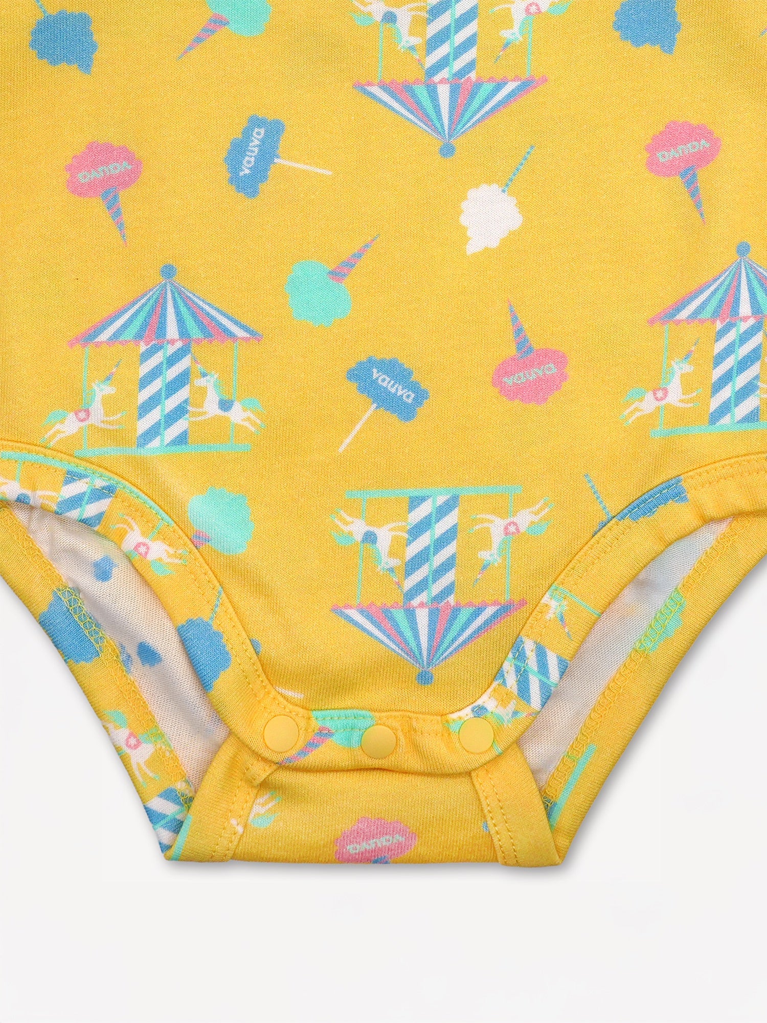 Unicorn-Print Bodysuit