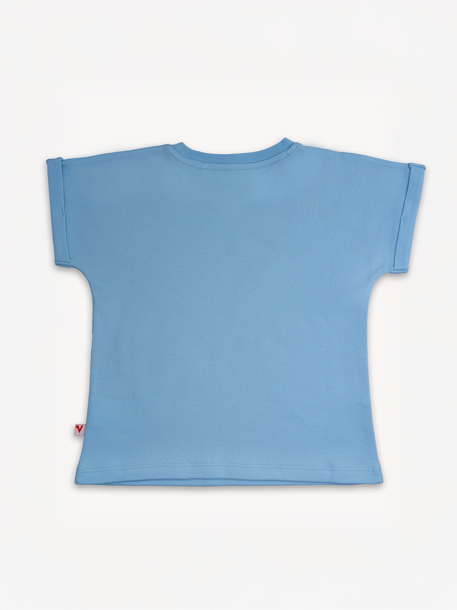 Kid Cap Sleeve Strawberry Applique Tee