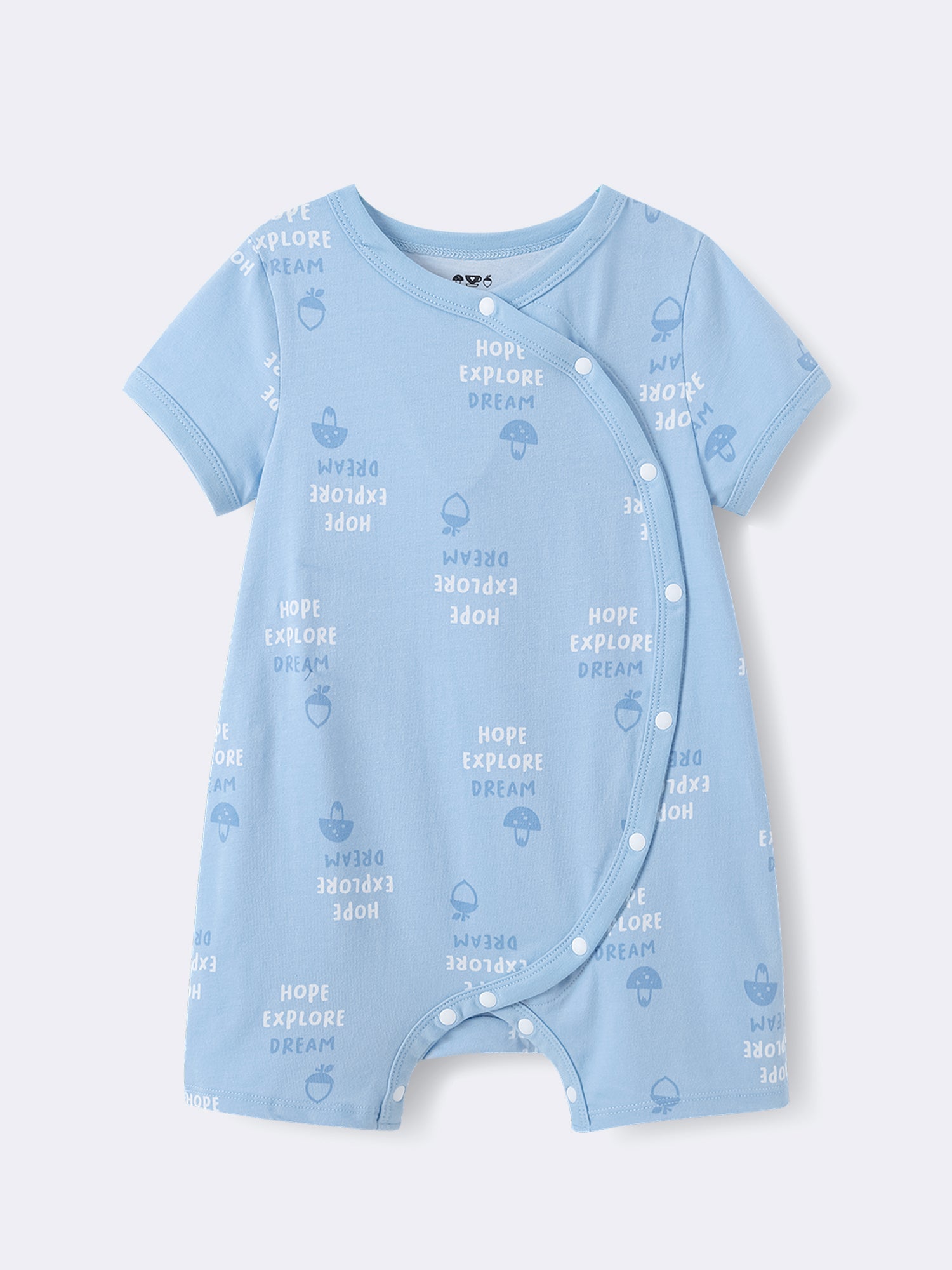 Baby Short Sleeve Romper 2 Pieces Set