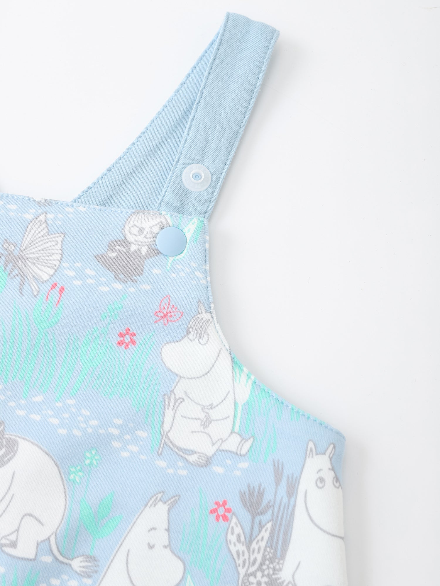 Baby All-Over Print Short Dungarees