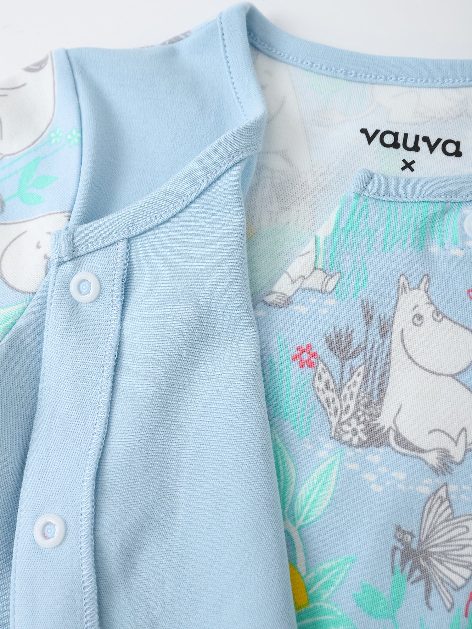 Baby Short Sleeve All-Over Print Romper