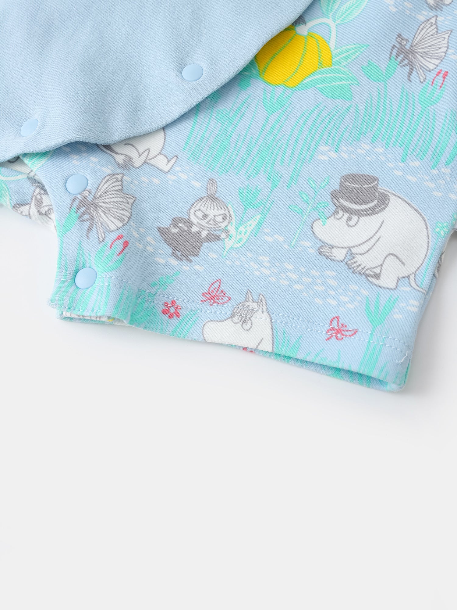 Baby Short Sleeve All-Over Print Romper