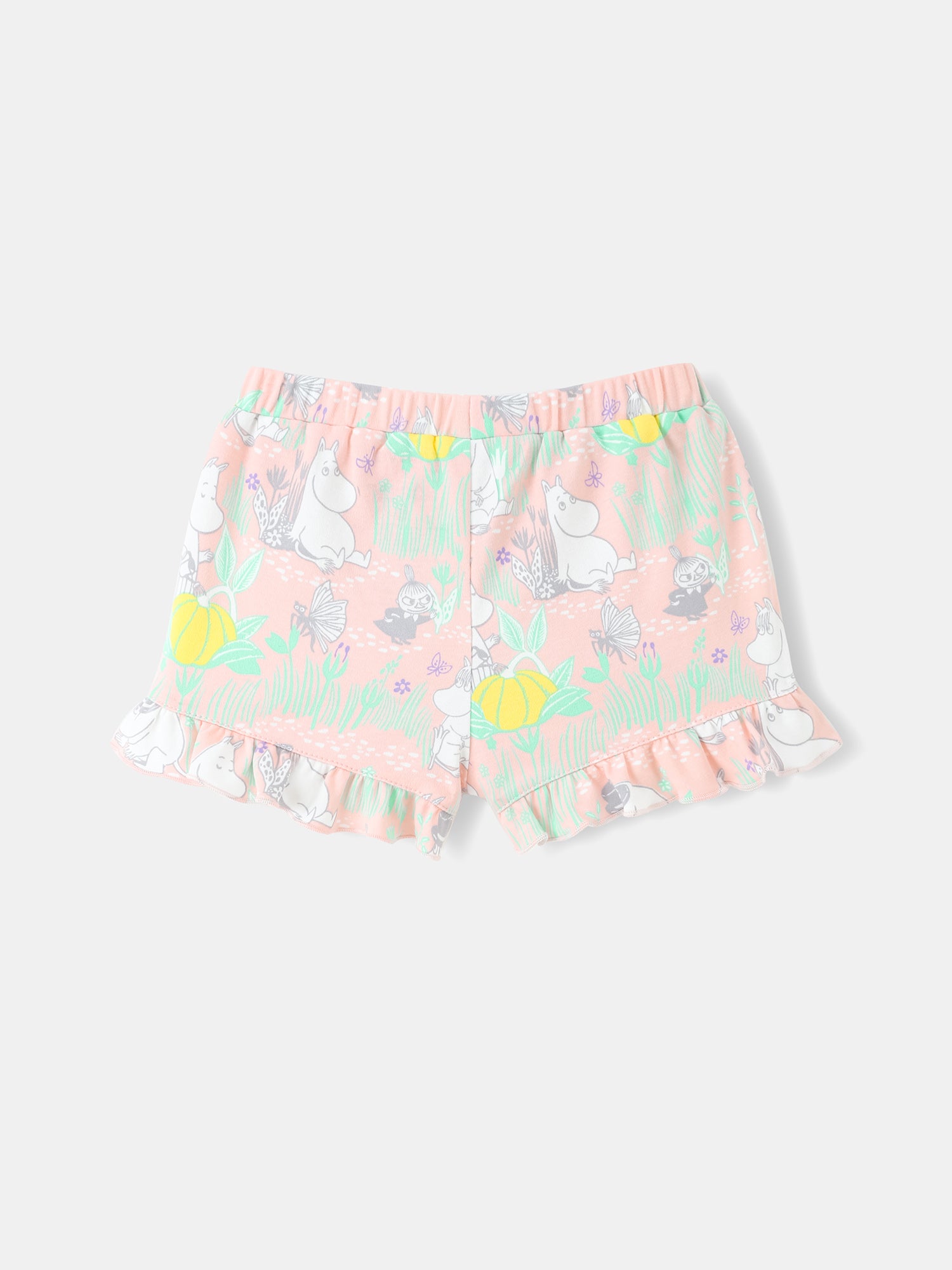Baby Ruffle All-Over Print Shorts