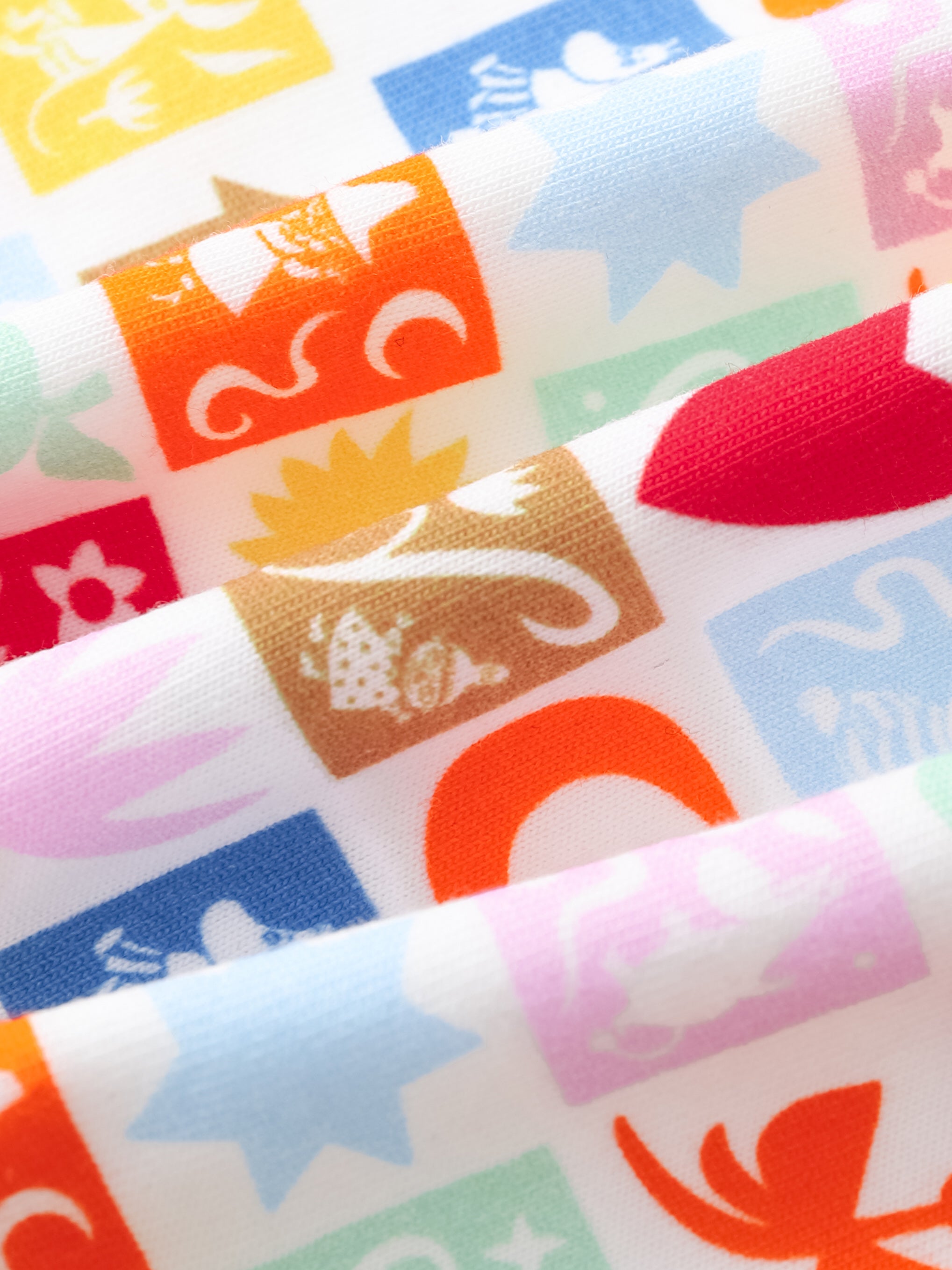 Moomin 80Th Anniversary Baby All-Over Print Bib