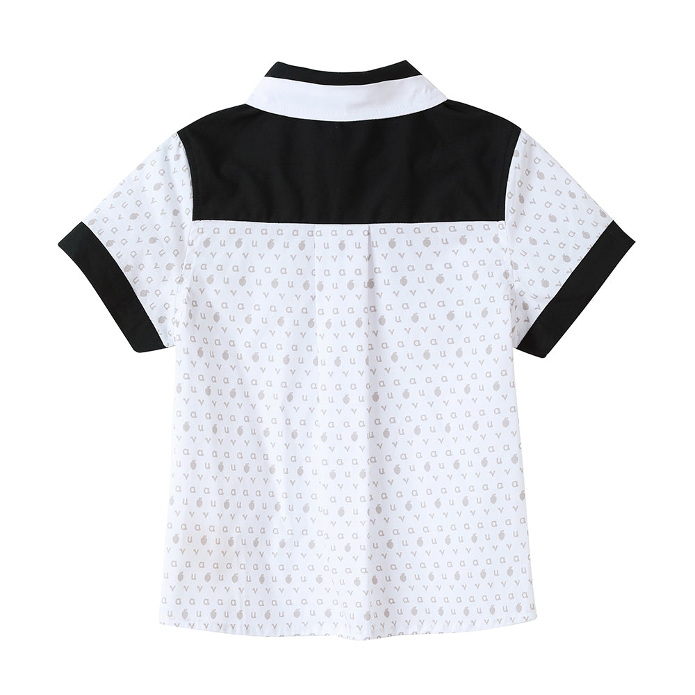 VAUVA Vauva 2022 - Logo Print Shirt/ Shorts Set Suits & Waistcoats