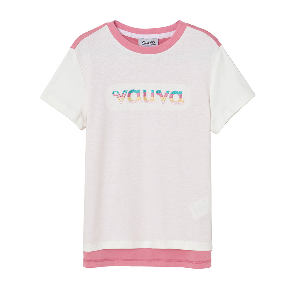 VAUVA Vauva 2022 - Vauva Logo Embroidered T-shirt Tops