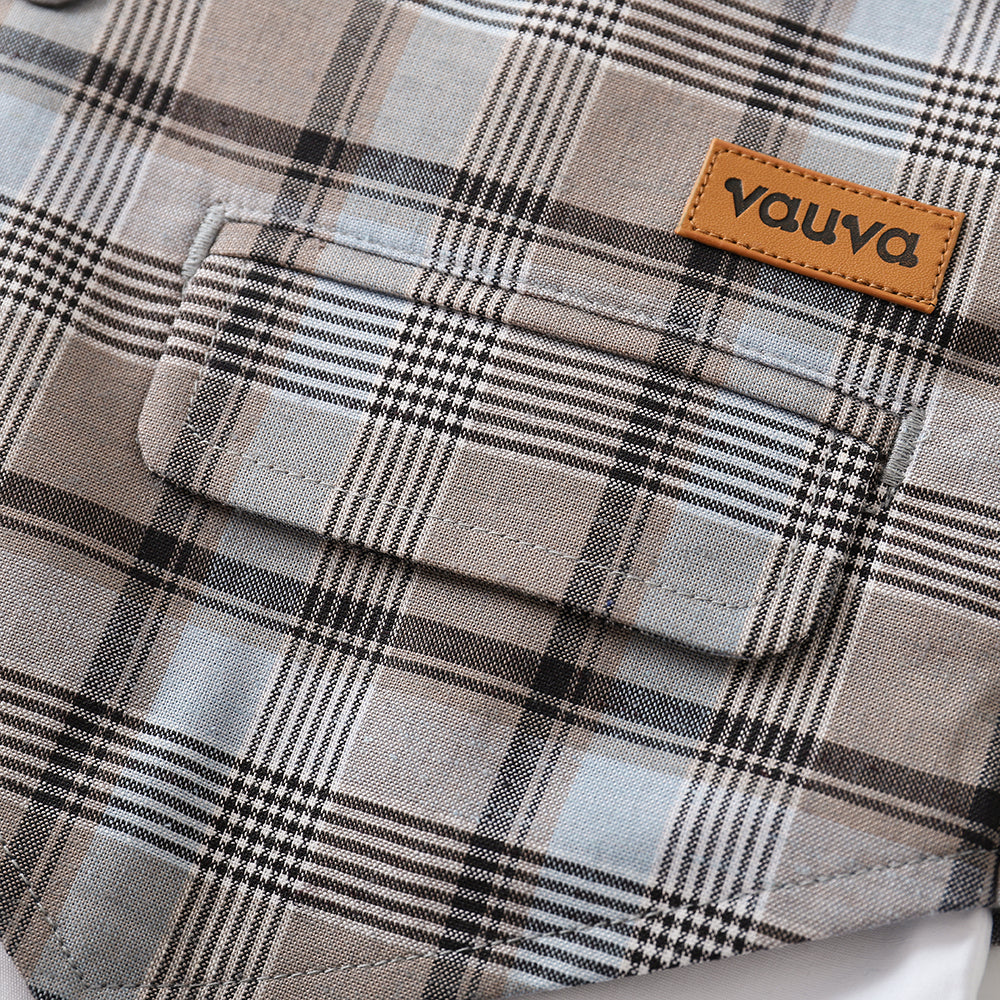 VAUVA Vauva 2022 - Shirt With Faux Layered Waistcoat Suits & Waistcoats