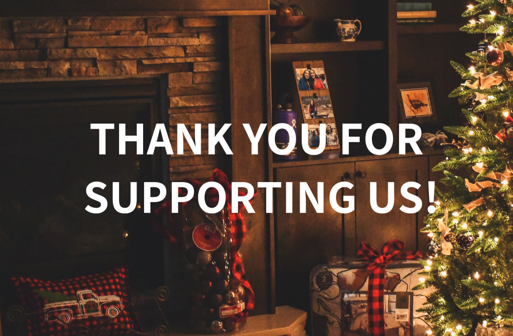 A Warm Christmas Greetings From our Grateful Hearts to Yours 🎄