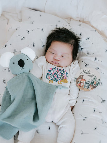 Wooden Baby Milestone Cards