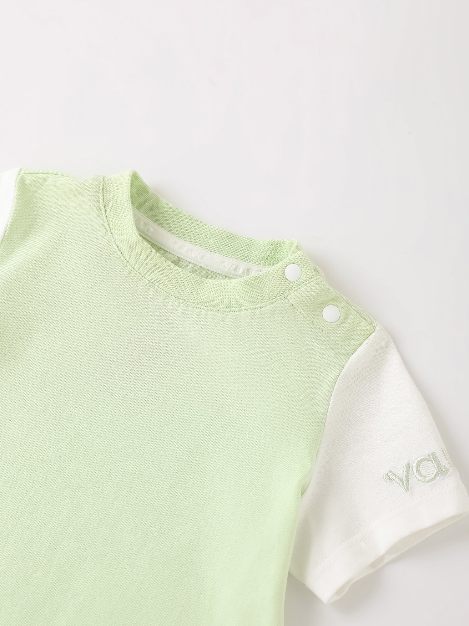 Baby Short Sleeve Tee &amp; Dungaree Shorts Set