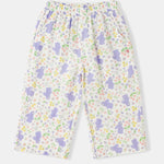 Kid All-Over Bunny Print Flare Pants