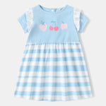 Baby Ruffle Sleeve Berries Print Dress & Knicker Set