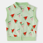 Baby All-Over Watermelon Print Gilet