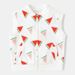 Baby All-Over Watermelon Print Gilet