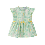 VAUVA Vauva SS24 - Toddler Girl Fish All Over Print Short Sleeve Dress Dresses