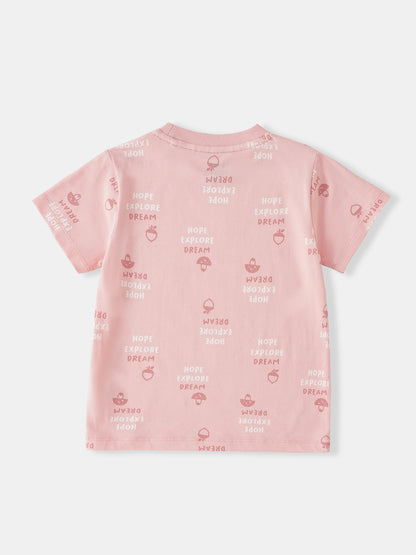 Kid Short Sleeve All-Over Print Tee