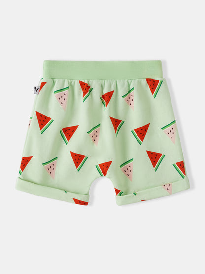 Baby All-Over Watermelon Print Shorts
