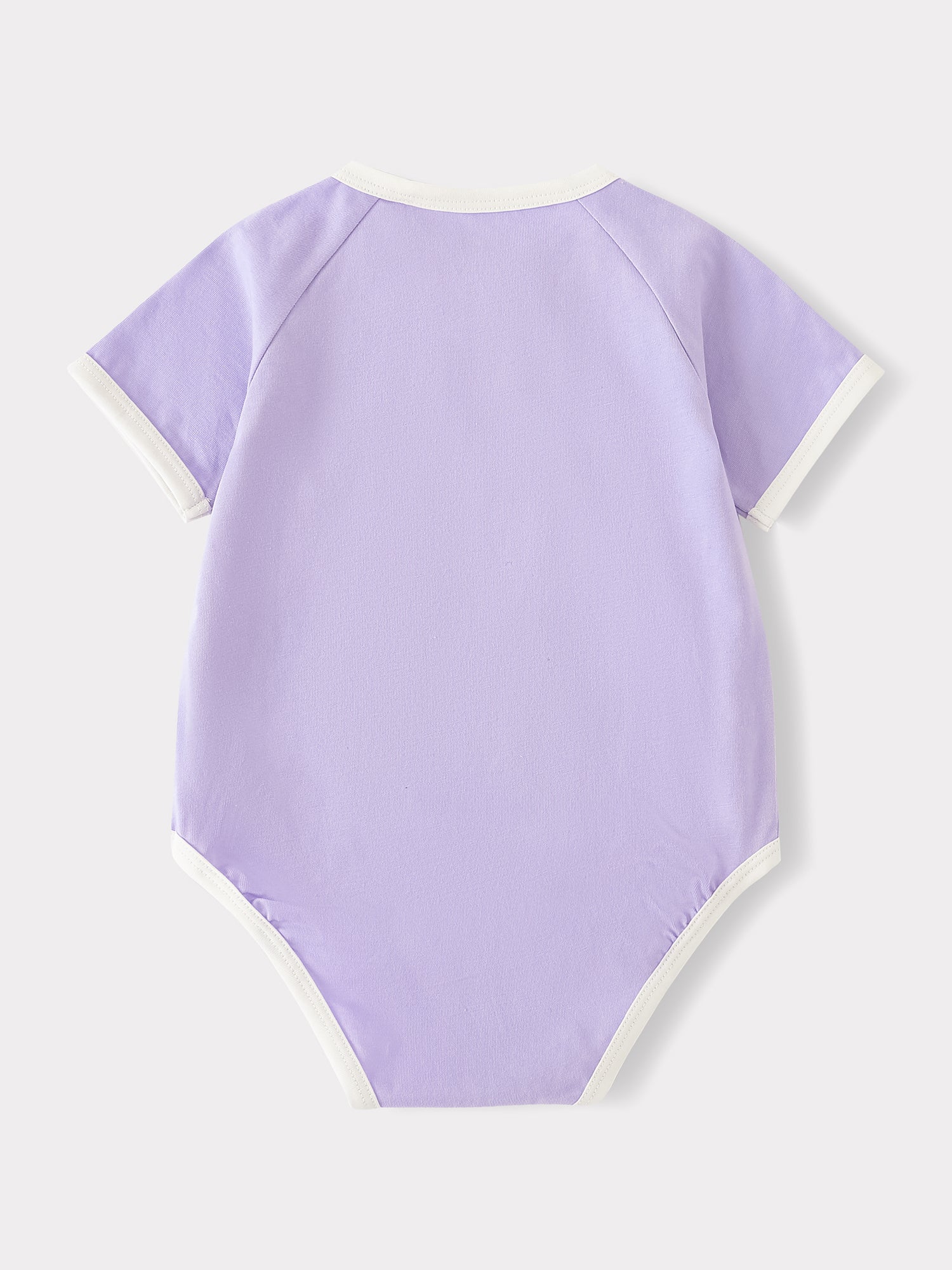 Baby Short Sleeve Bunny Print Bodysuit