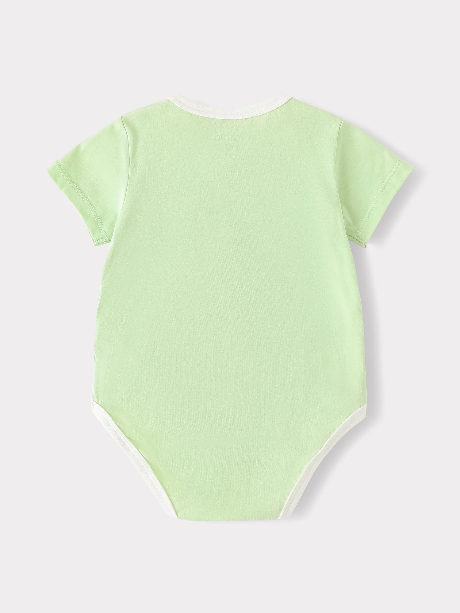 Baby Short Sleeve Lemon Tea Print Bodysuit
