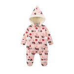 Vauva x Moomin Vauva x Moomin FW23 - Baby Girls Long Sleeve Padded Romper (Pink) Romper