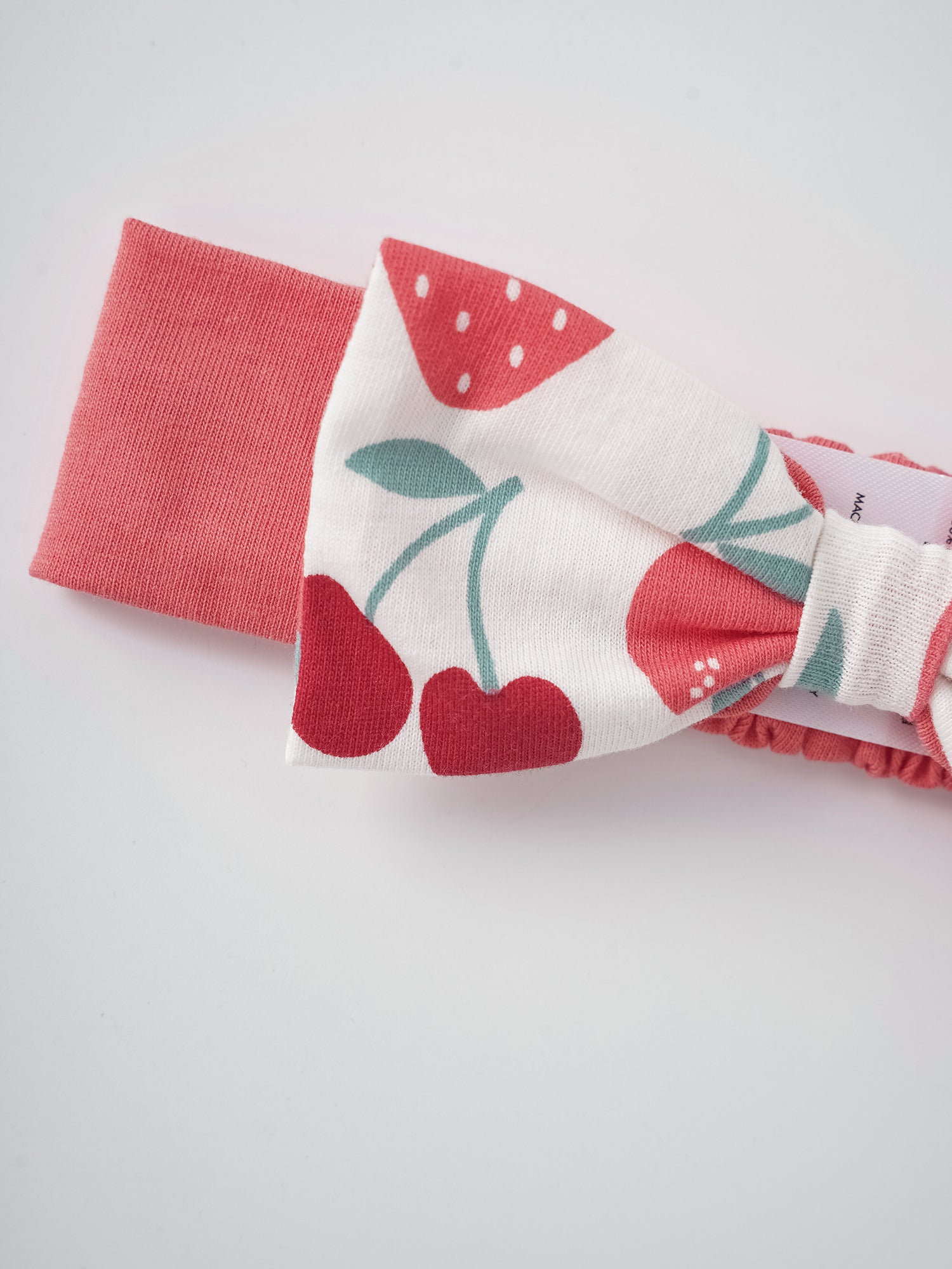 Baby Berries Print Bow Headband