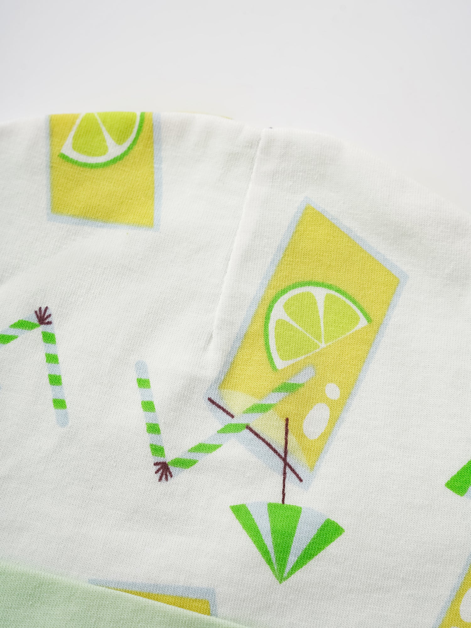 Baby All-Over Lemon Tea Print Hat